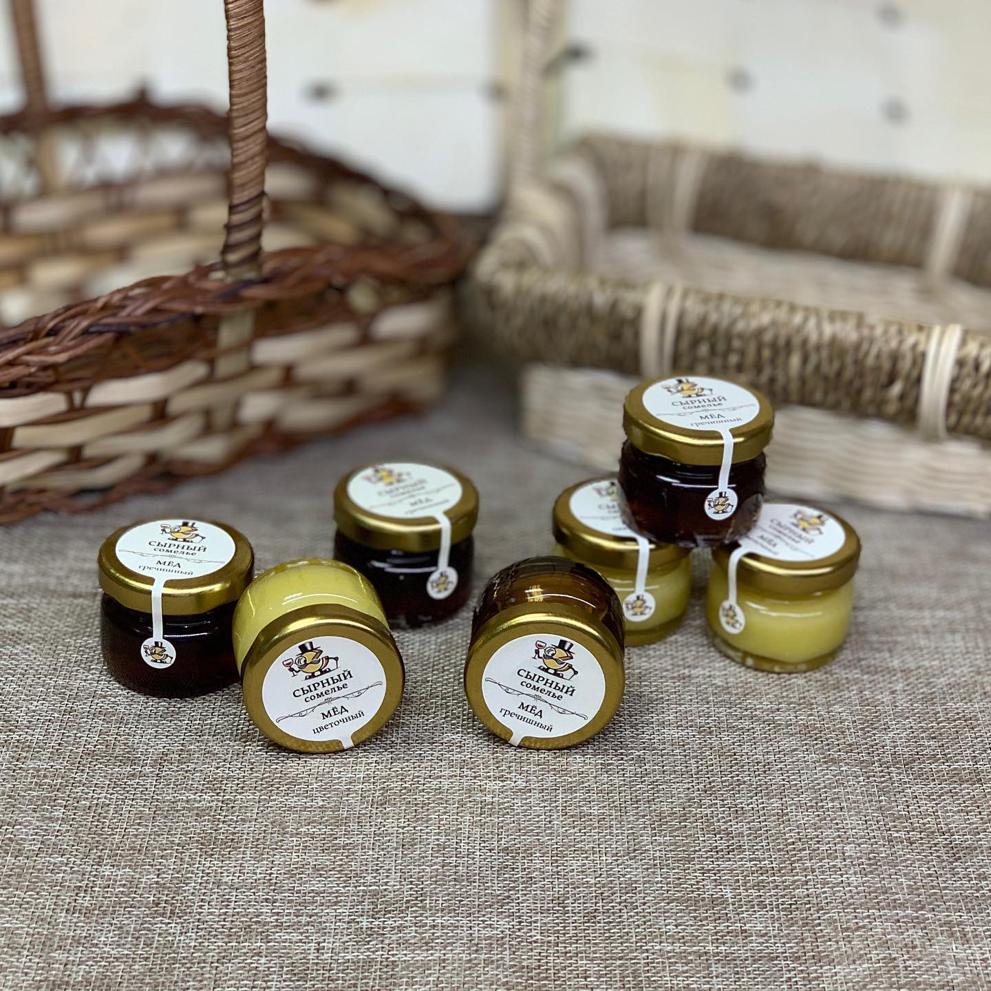 мёд и мёд-суфле