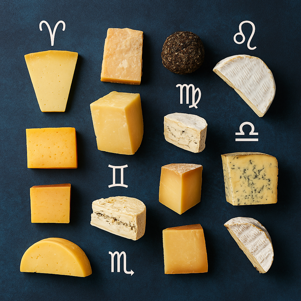 Сырная астрология: кто ты на сырной доске?