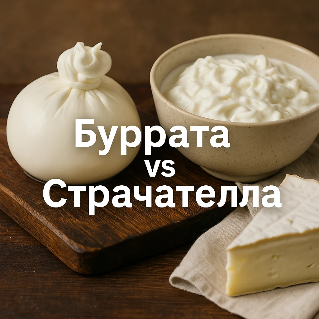 Буррата vs страчателла: в чём разница? – как выбрать сыр, идеи подачи и сочетания