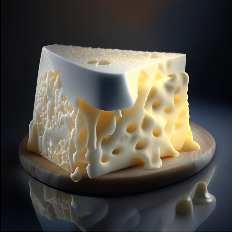 Домашний сыр из кефира 