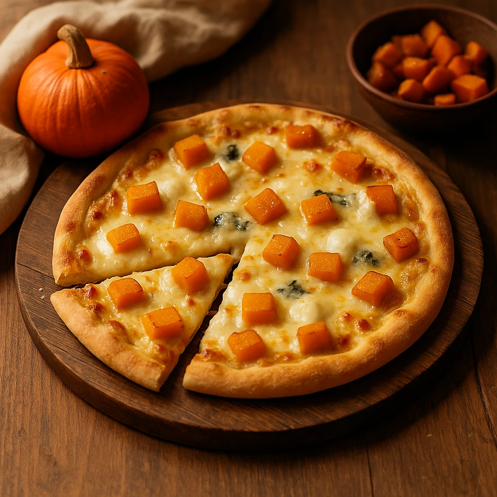Сырная пицца с тыквой: неожиданно вкусно 🍕🎃 – как выбрать сыр, идеи подачи и сочетания