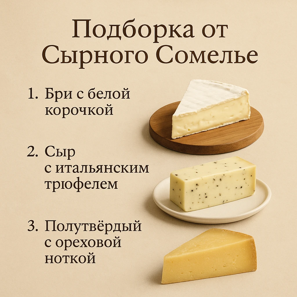 Подборка от Сырного Сомелье: три сыра, которые мы выбираем сами. – как выбрать сыр, идеи подачи и сочетания