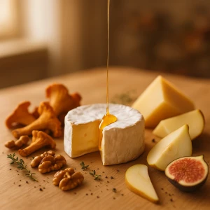 Сыр + грибы + орехи — осенний микс.