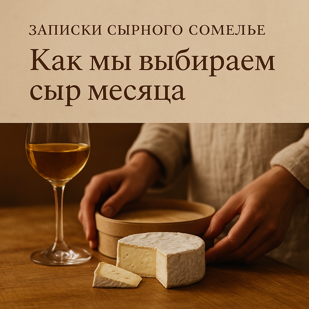Как мы выбираем сыр месяца?