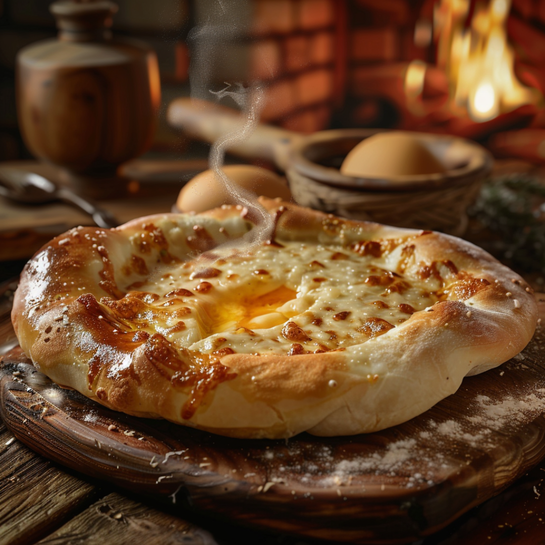 Хачапури с сыром: кавказское наслаждение.