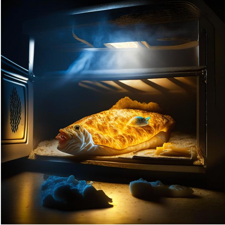 Красная рыба с сыром