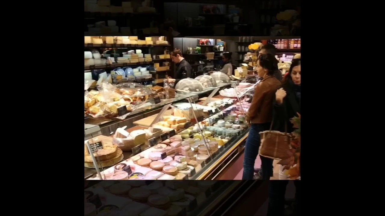 Парижские сырные лавки