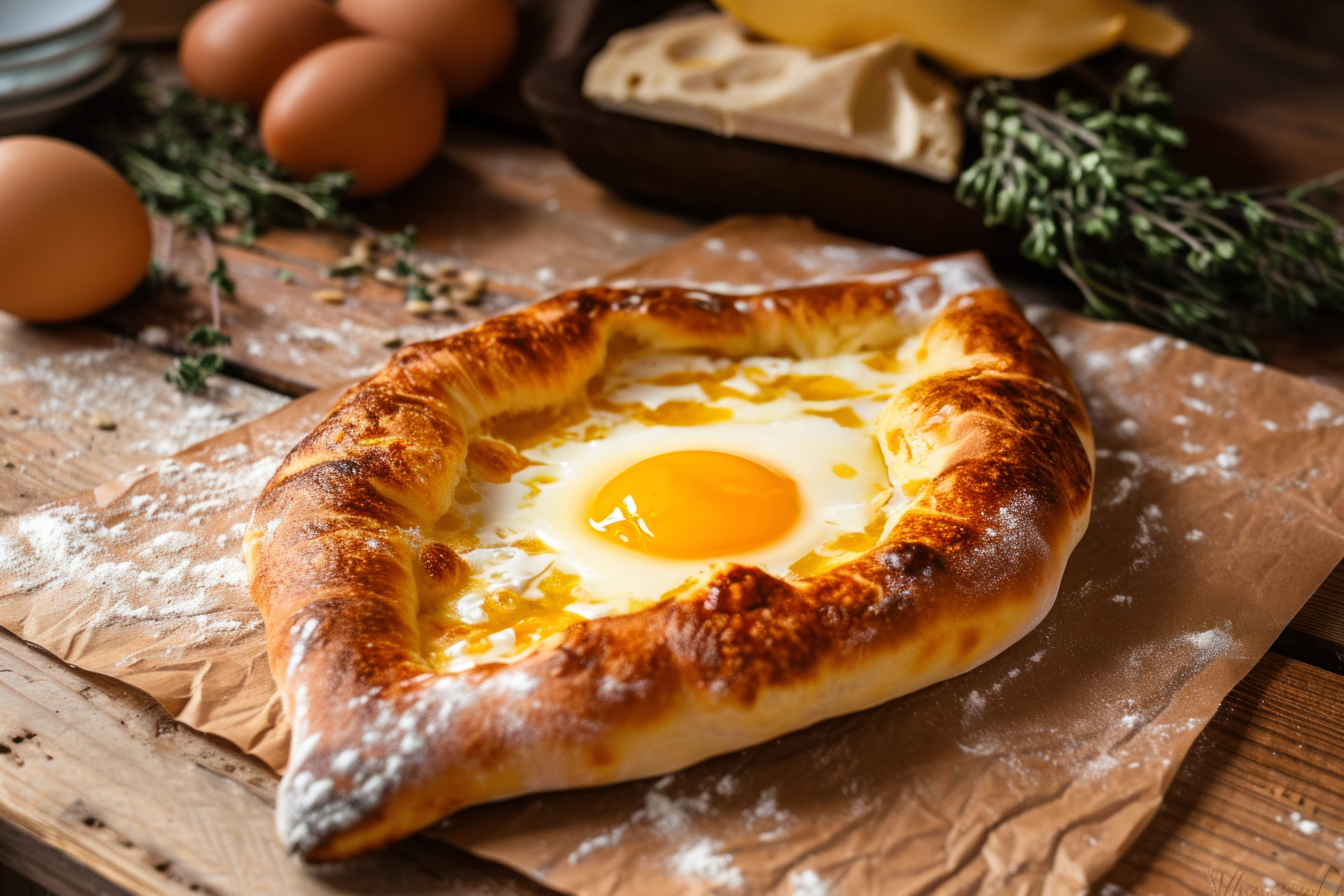 Хачапури с сыром 