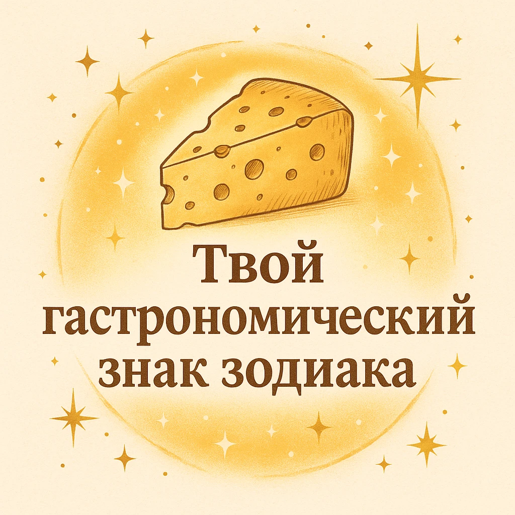 Твой гастрономический знак зодиака. – как выбрать сыр, идеи подачи и сочетания