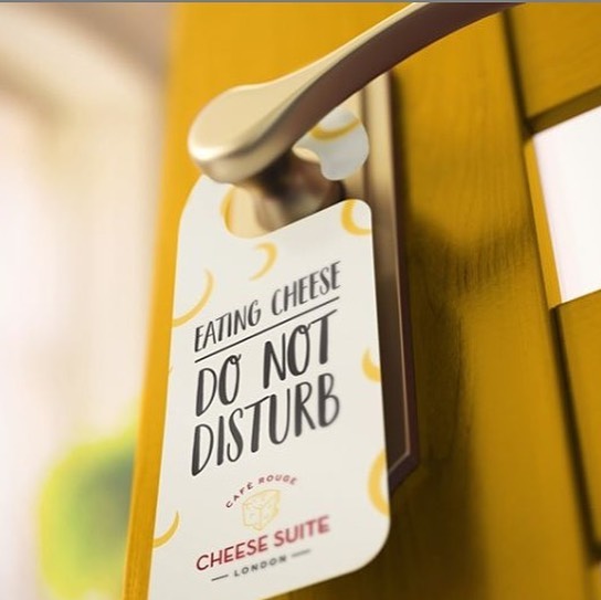 сырный отель The Cheese siute откроется совсем скоро в Лондоне