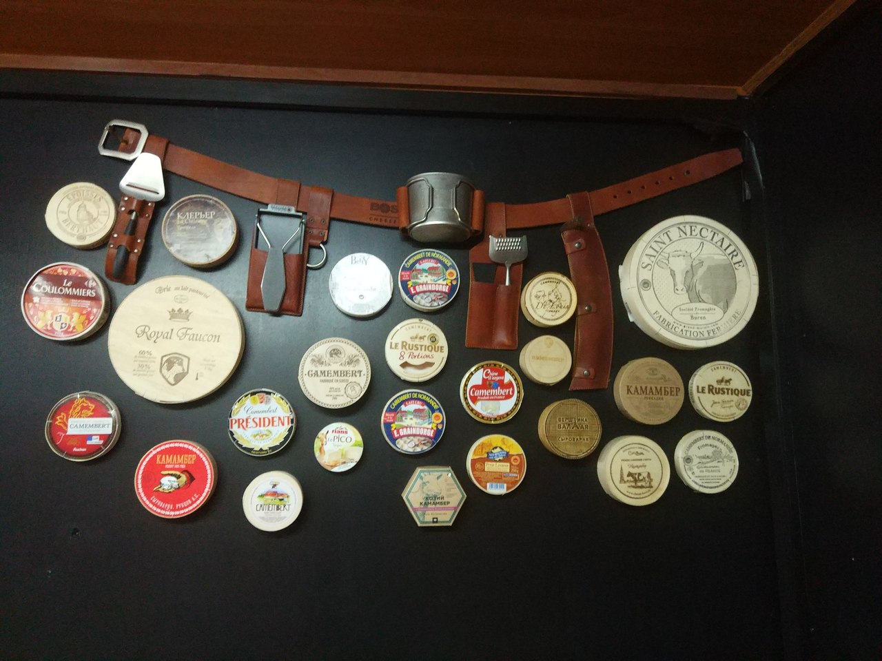 Коробочки от сыра камамбер