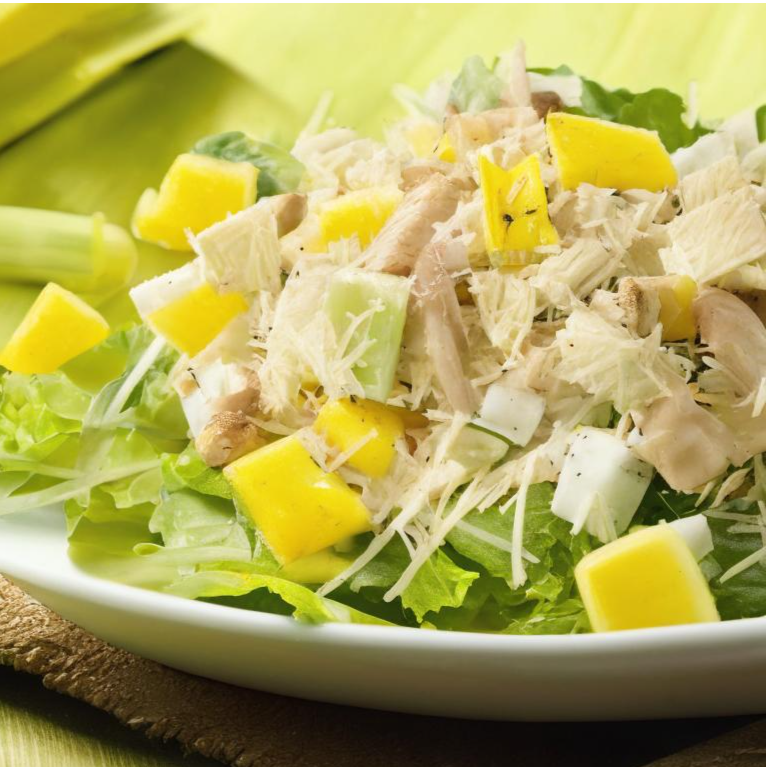 Сыр с ананасами