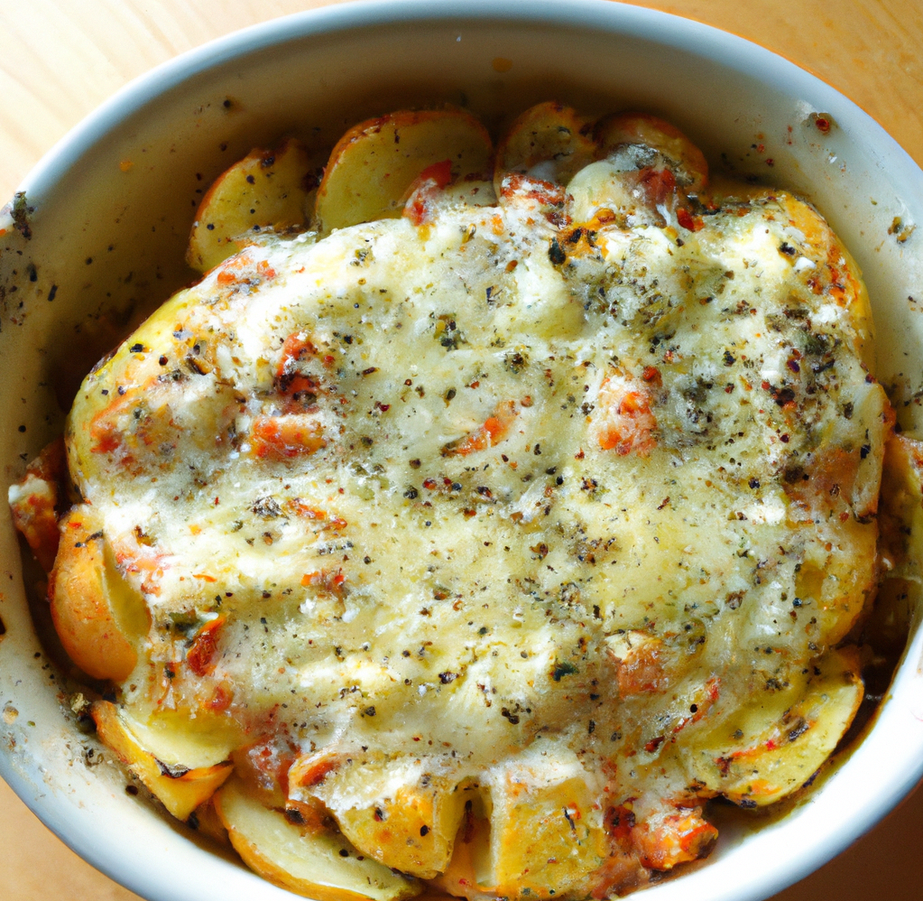 Картошка с сыром в духовке 