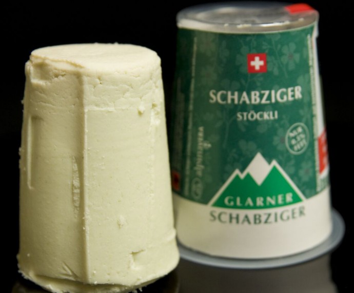 Зеленый сыр Шабцигер
