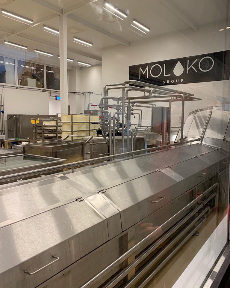 На экскурсии  MOLOKO GROUP
