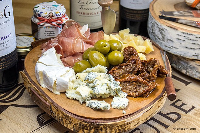 гастрономическая тарелка в европейском стиле