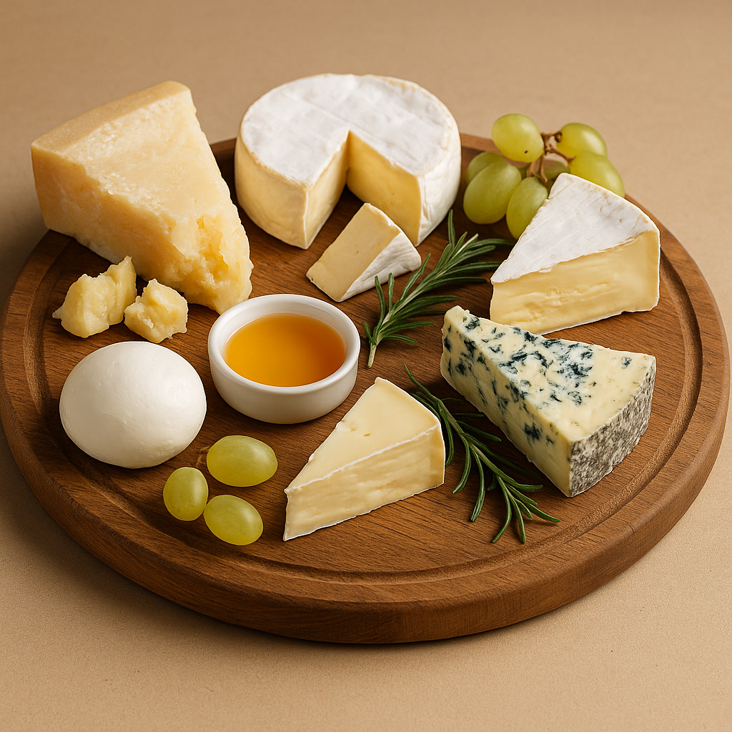 🧀 Тарелка настроения: выбери сыр по типу дня.