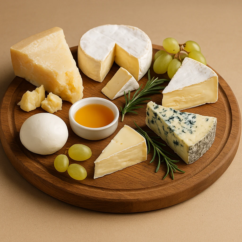 🧀 Тарелка настроения: выбери сыр по типу дня.