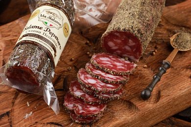 Колбаса Салями Пепенеро Via Salame