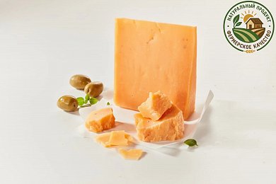 Сыр Чеддер 50% с луком шалот, Крым
