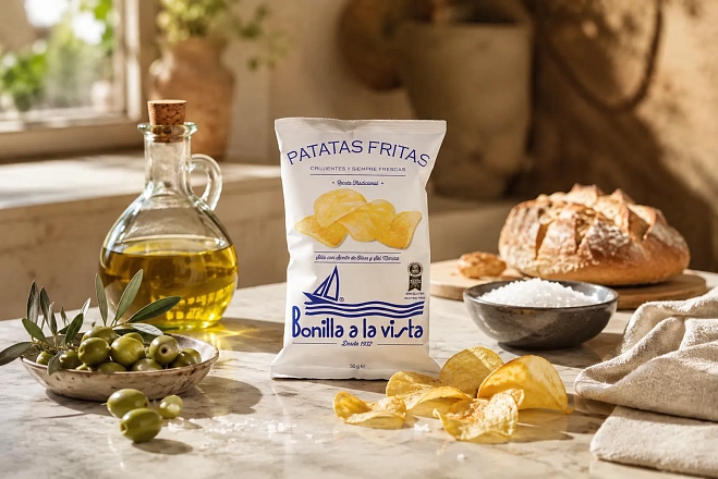 Чипсы картофельные Bonilla a la Vista, 50г, пакет
