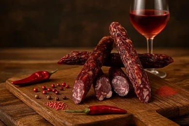 Колбаса Салями Пиканте острая свиная