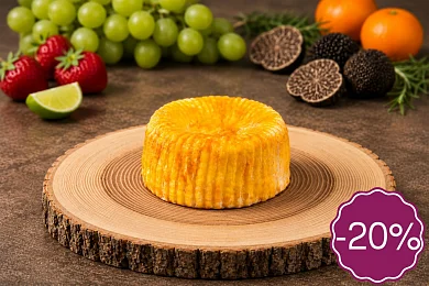 Сыр мягкий с мытой коркой Лангр с трюфелем, 35%, 100г