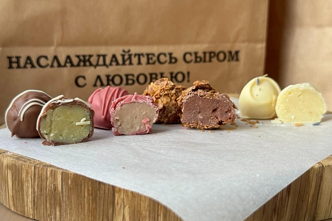 Трюфель с сыром «Гуси и Шпинат» 1 шт