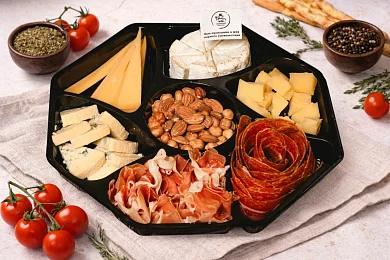 Тарелка "Гастрономический дуэт"