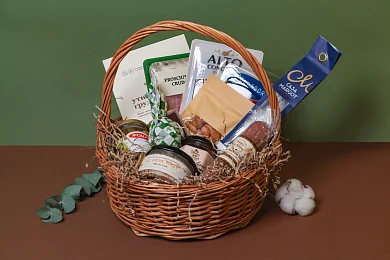 Подарочная корзина «Мясной ажиотаж»