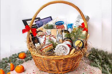 Гастрономическая корзина "Президентский люкс"