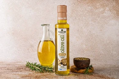 Масло оливковое нераф. с трюфелем «Cretan Mill» 250мл