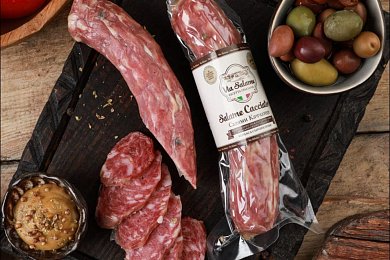 Колбаса Салями Каччаторе Via Salame