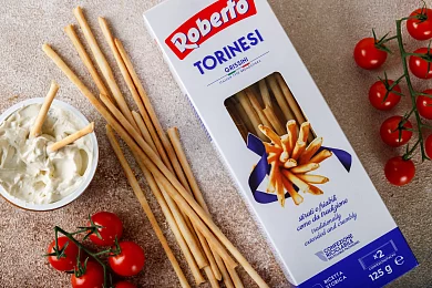 Палочки Хлебные Гриссини Торинези "Roberto" 125г