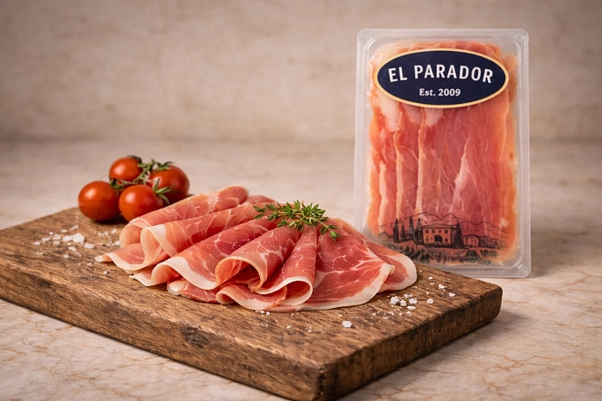 Окорок сыровяленый Хамон El Parador нарезка 70г